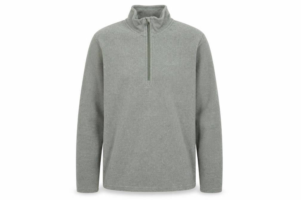 Peter Storm Men’s Green S Half Zip Fleece Sweatshirt Outdoor