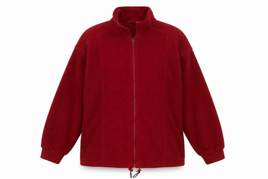 Marks & Spencer Women’s Red UK 16 Fleece Full Zip Jacket