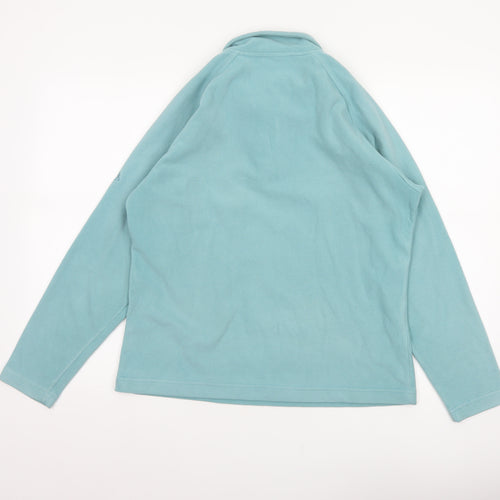 Craghoppers Women’s Blue UK 12 1/4 Zip Fleece Sweatshirt Hiking