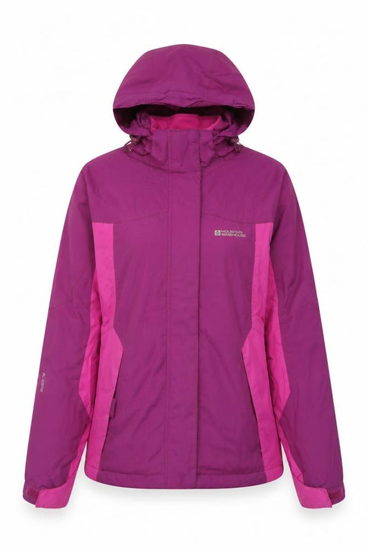 Mountain Warehouse Women’s Purple UK 8 ISOdry Hooded Ski Jacket