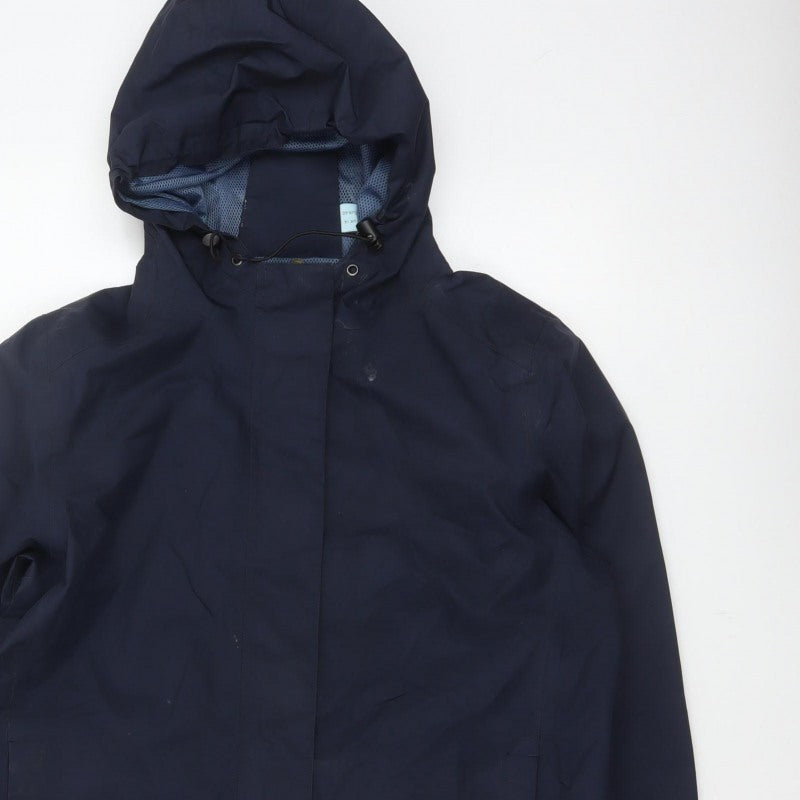 Regatta Women's Navy UK 14 Hooded Waterproof Rain Jacket Outdoor