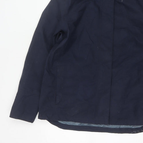 Regatta Women's Navy UK 14 Hooded Waterproof Rain Jacket Outdoor