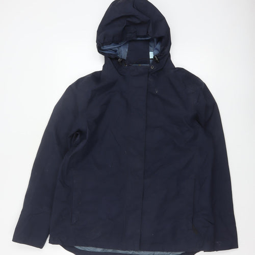 Regatta Women's Navy UK 14 Hooded Waterproof Rain Jacket Outdoor