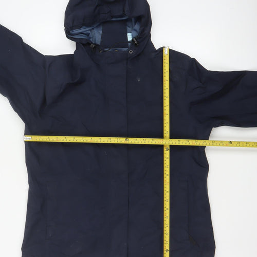 Regatta Women's Navy UK 14 Hooded Waterproof Rain Jacket Outdoor