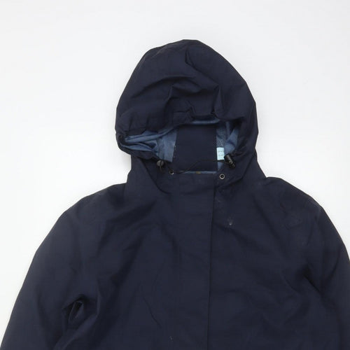 Regatta Women's Navy UK 14 Hooded Waterproof Rain Jacket Outdoor