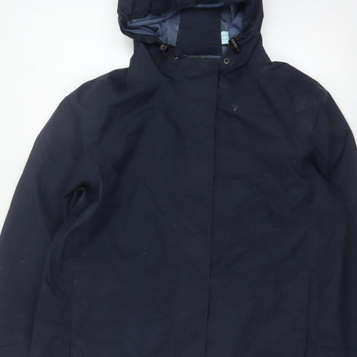 Regatta Women's Navy UK 14 Hooded Waterproof Rain Jacket Outdoor