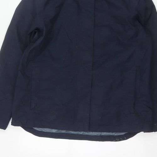 Regatta Women's Navy UK 14 Hooded Waterproof Rain Jacket Outdoor