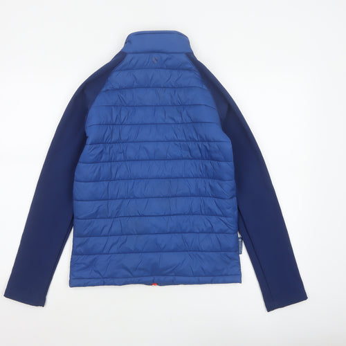 Mountain Warehouse Boys Blue Age 13 Puffer Jacket Quilted Softshell