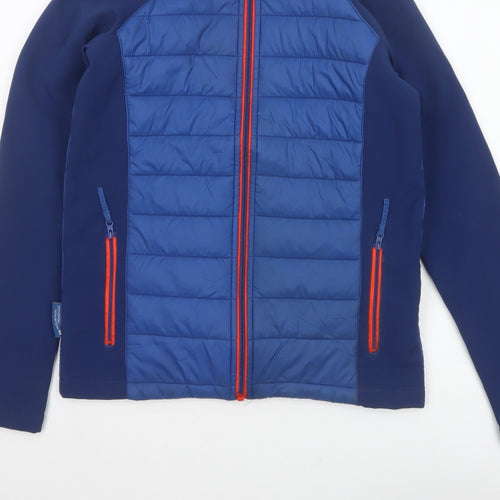 Mountain Warehouse Boys Blue Age 13 Puffer Jacket Quilted Softshell