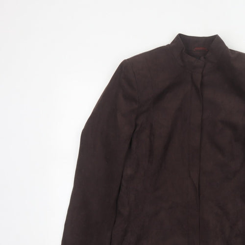 Louis Charles London Women’s Brown Size 12 Collared Lined Jacket