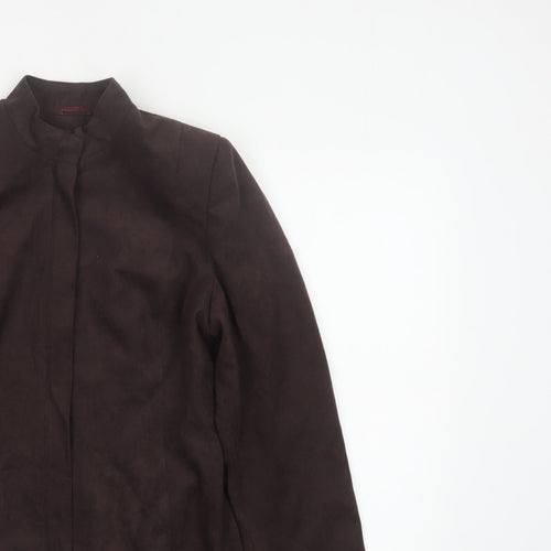 Louis Charles London Women’s Brown Size 12 Collared Lined Jacket