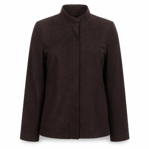 Louis Charles London Women’s Brown Size 12 Collared Lined Jacket