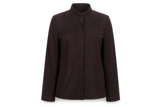 Louis Charles London Women’s Brown Size 12 Collared Lined Jacket