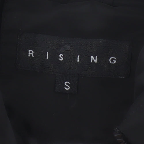 Rising Women’s Black Size S Puffer Gilet Padded Full Zip Waistcoat