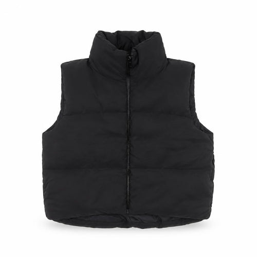 Rising Women’s Black Size S Puffer Gilet Padded Full Zip Waistcoat