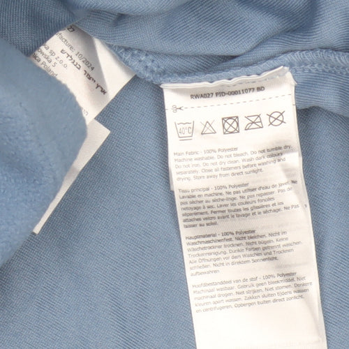 Regatta Women Blue UK 12 1/4 Zip Fleece Pullover Sweatshirt