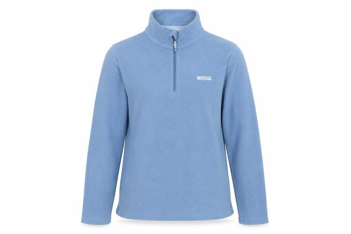 Regatta Women Blue UK 12 1/4 Zip Fleece Pullover Sweatshirt
