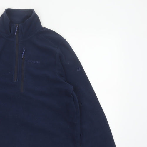 Craghoppers Men's Blue S Half Zip Fleece Sweatshirt Outdoor Hiking