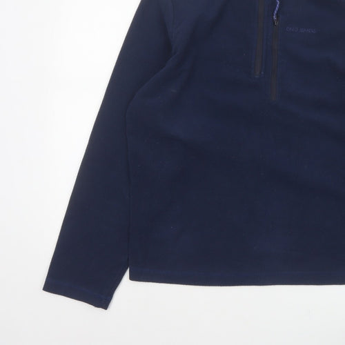 Craghoppers Men's Blue S Half Zip Fleece Sweatshirt Outdoor Hiking
