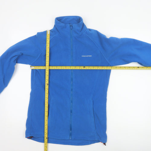 Craghoppers Women’s Blue UK 10 Fleece Full Zip Outdoor Jacket