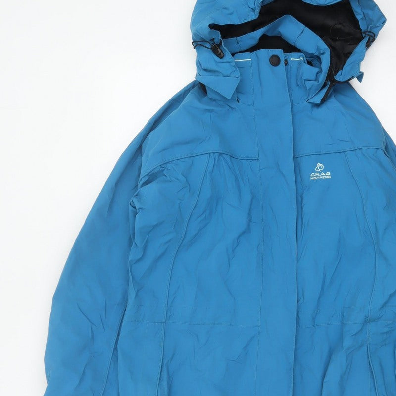 Craghoppers Women’s Blue UK 12 AquaDry Hooded Ski Jacket