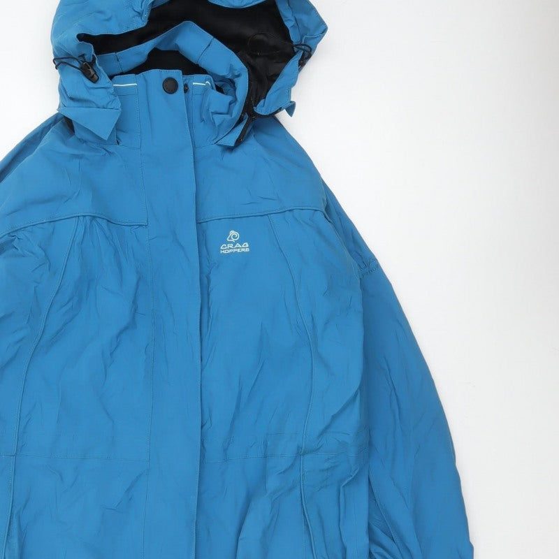 Craghoppers Women’s Blue UK 12 AquaDry Hooded Ski Jacket