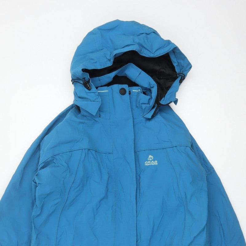 Craghoppers Women’s Blue UK 12 AquaDry Hooded Ski Jacket