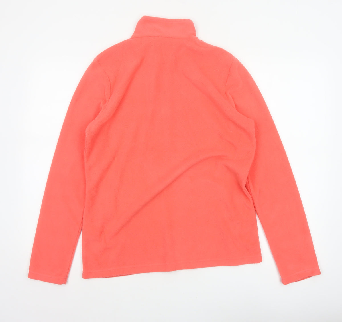 Brand and care label for Regatta Women’s Pink UK 12 1/4 Zip Fleece Pullover Sweatshirt