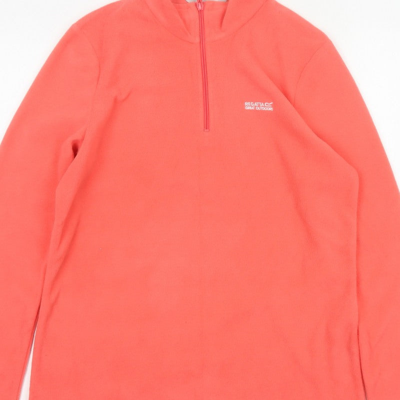 Additional view of Regatta Women’s Pink UK 12 1/4 Zip Fleece Pullover Sweatshirt