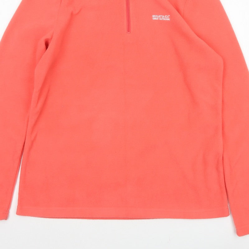 Additional view of Regatta Women’s Pink UK 12 1/4 Zip Fleece Pullover Sweatshirt