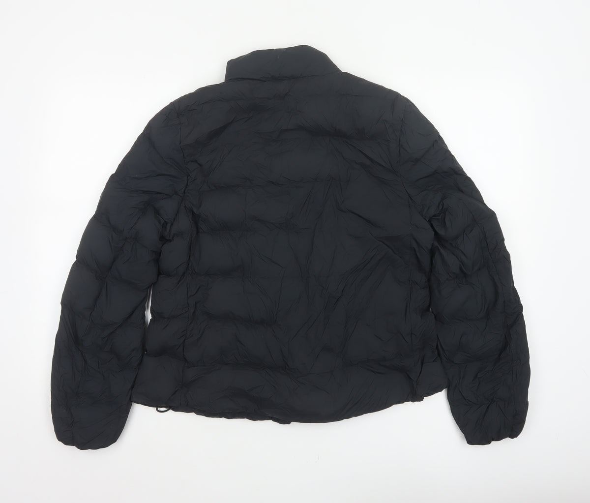 Marks and Spencer Women’s Black Size 12 Puffer Jacket Down Quilted
