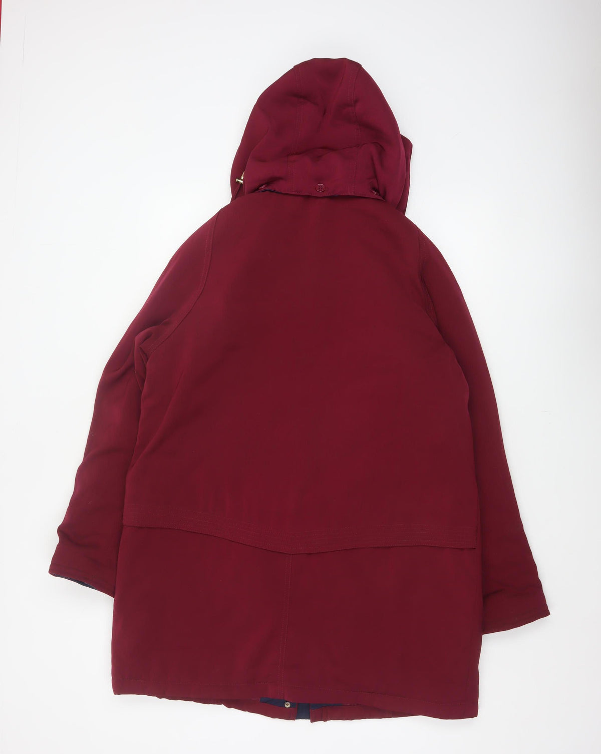Isle Outerwear Women’s Red Size 14 Hooded Padded Parka Coat