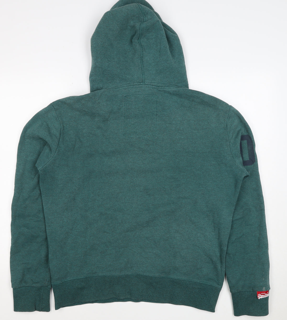 Superdry Men’s Green L Track & Field Graphic Pullover Hoodie