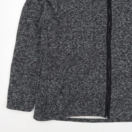 Northern Expo Men's Grey XL Fleece Lined Full Zip Outdoor Jacket