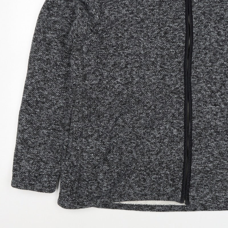 Northern Expo Men's Grey XL Fleece Lined Full Zip Outdoor Jacket
