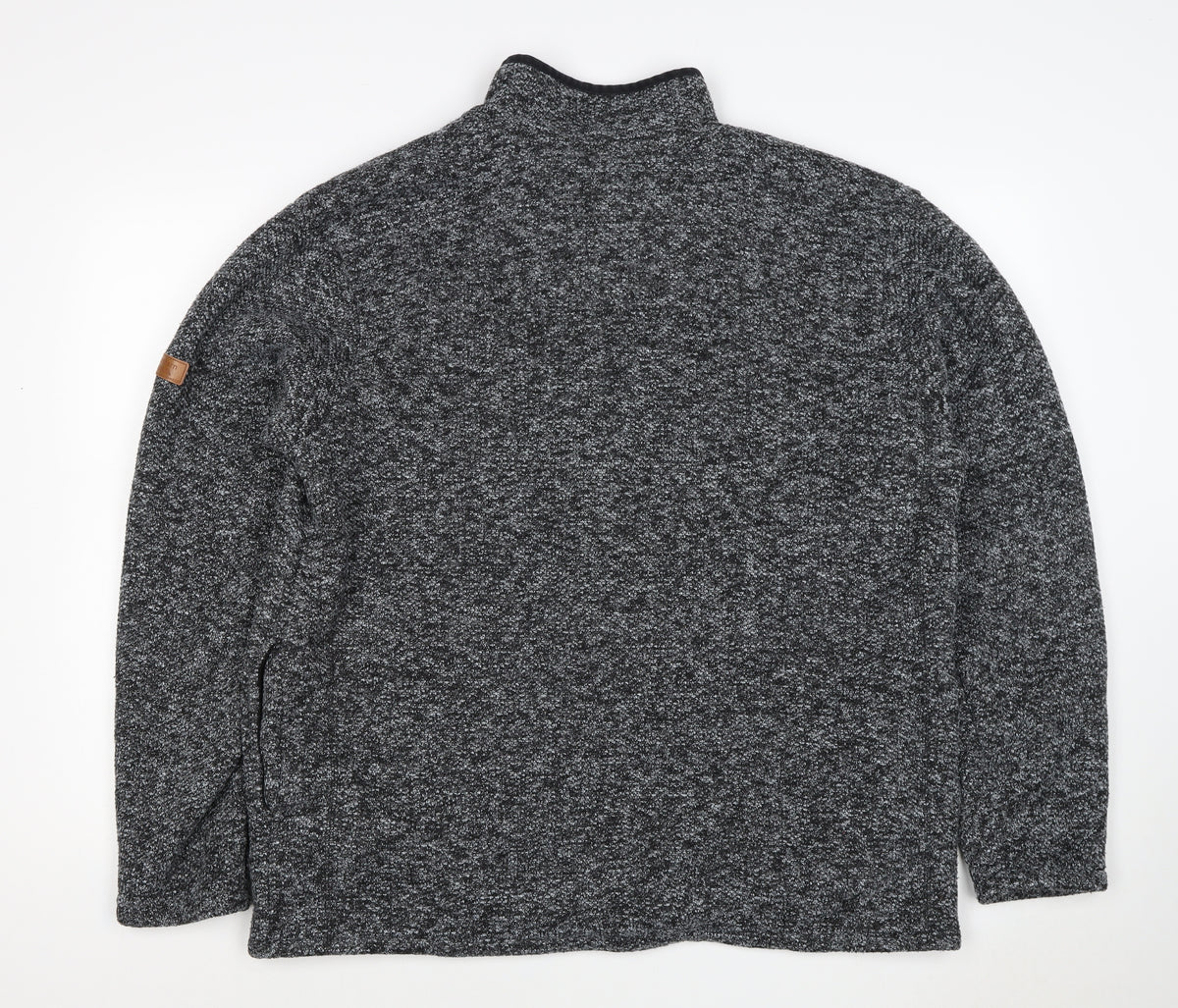 Northern Expo Men's Grey XL Fleece Lined Full Zip Outdoor Jacket