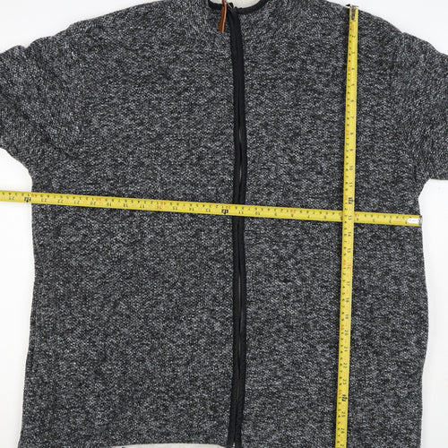 Northern Expo Men's Grey XL Fleece Lined Full Zip Outdoor Jacket
