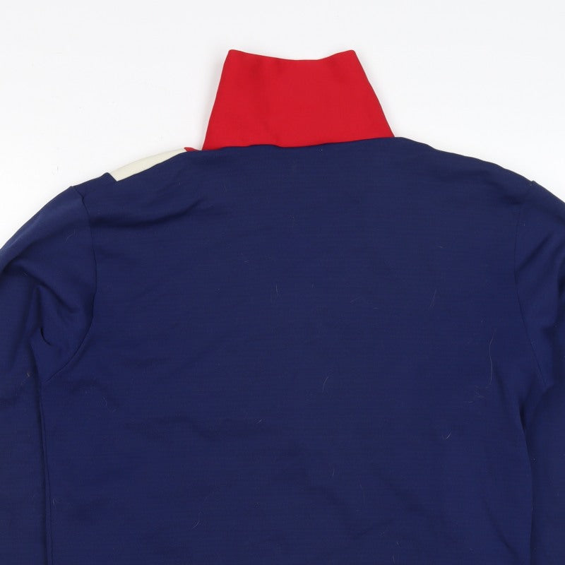 Slazenger Men's Multicoloured XL Full Zip Track Sweatshirt Logo Pockets