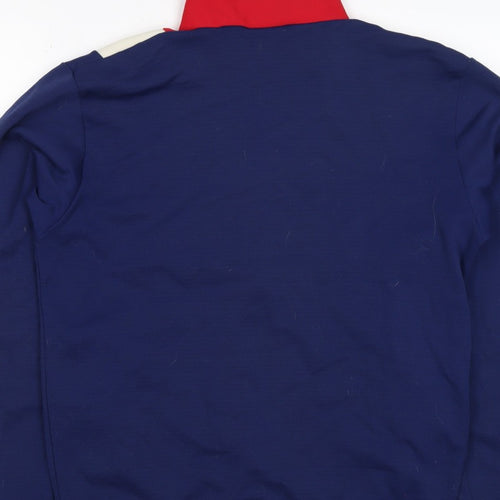 Slazenger Men's Multicoloured XL Full Zip Track Sweatshirt Logo Pockets
