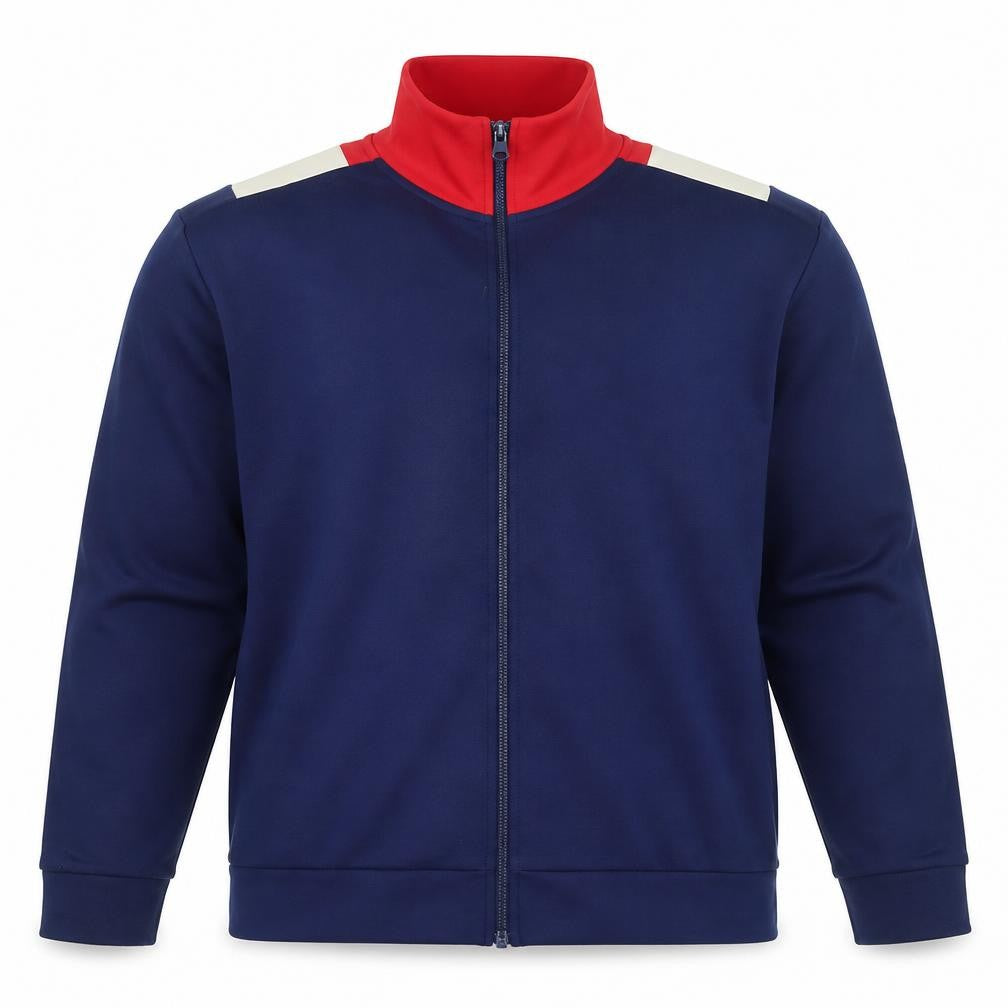 Slazenger Men's Multicoloured XL Full Zip Track Sweatshirt Logo Pockets