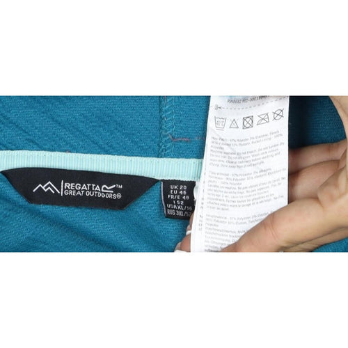 Regatta Women’s Blue UK 20 Hooded Softshell Full Zip Jacket