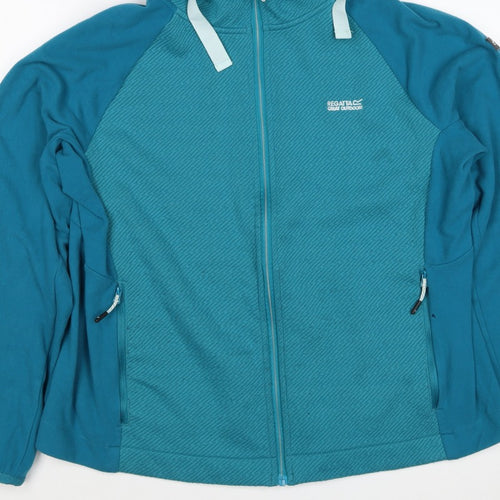 Regatta Women’s Blue UK 20 Hooded Softshell Full Zip Jacket
