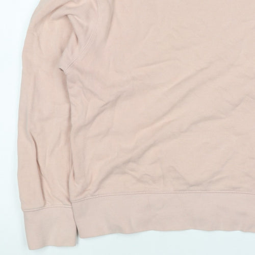 Topman Men’s Pink S Crew Neck Pullover Cotton Sweatshirt