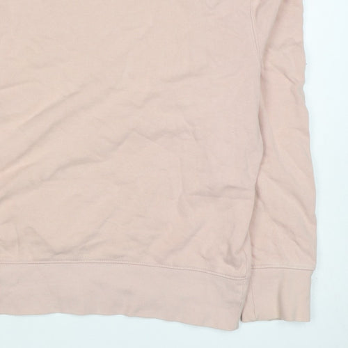 Topman Men’s Pink S Crew Neck Pullover Cotton Sweatshirt