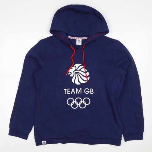 Team GB Women’s Blue Size 20 Pullover Hoodie Olympic Logo