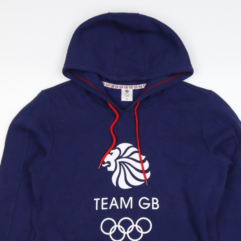 Team GB Women’s Blue Size 20 Pullover Hoodie Olympic Logo