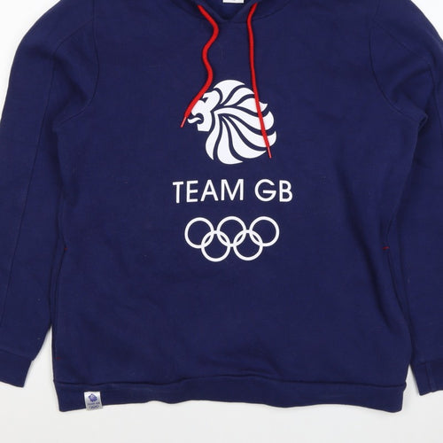 Team GB Women’s Blue Size 20 Pullover Hoodie Olympic Logo