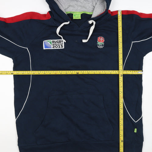 Sportfolio Men’s Blue XL Rugby World Cup 2015 England Pullover Hoodie