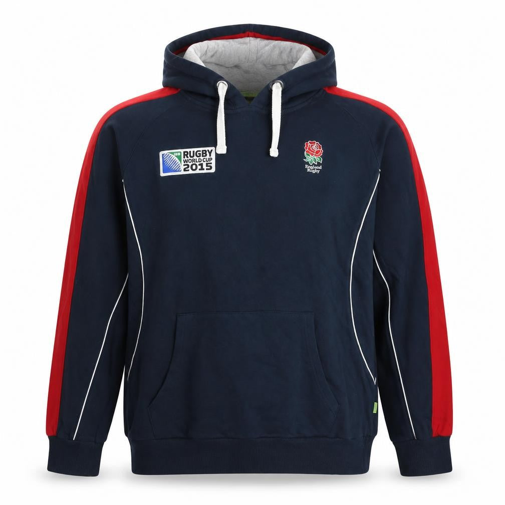 Sportfolio Men’s Blue XL Rugby World Cup 2015 England Pullover Hoodie