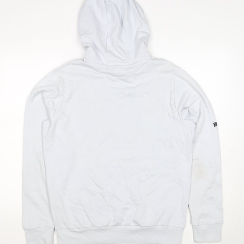 Tokyo Laundry Men’s White M Pullover Logo Hoodie